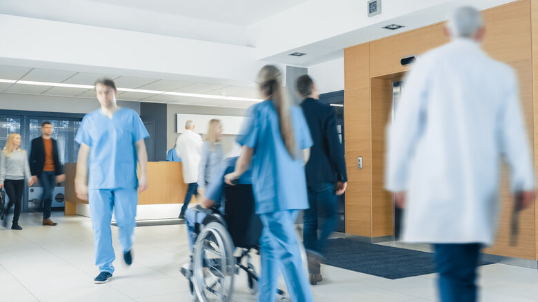 Hospital digital map