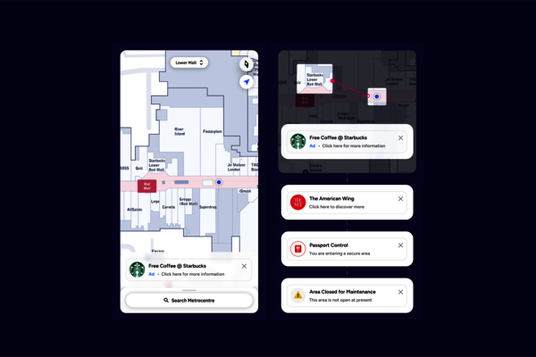 Digital mapping's geospatial notifications 